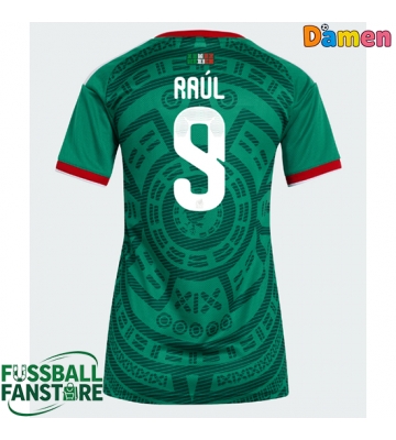 Mexiko Raul Jimenez #9 Replik Heimtrikot Damen WM 2026 Kurzarm
